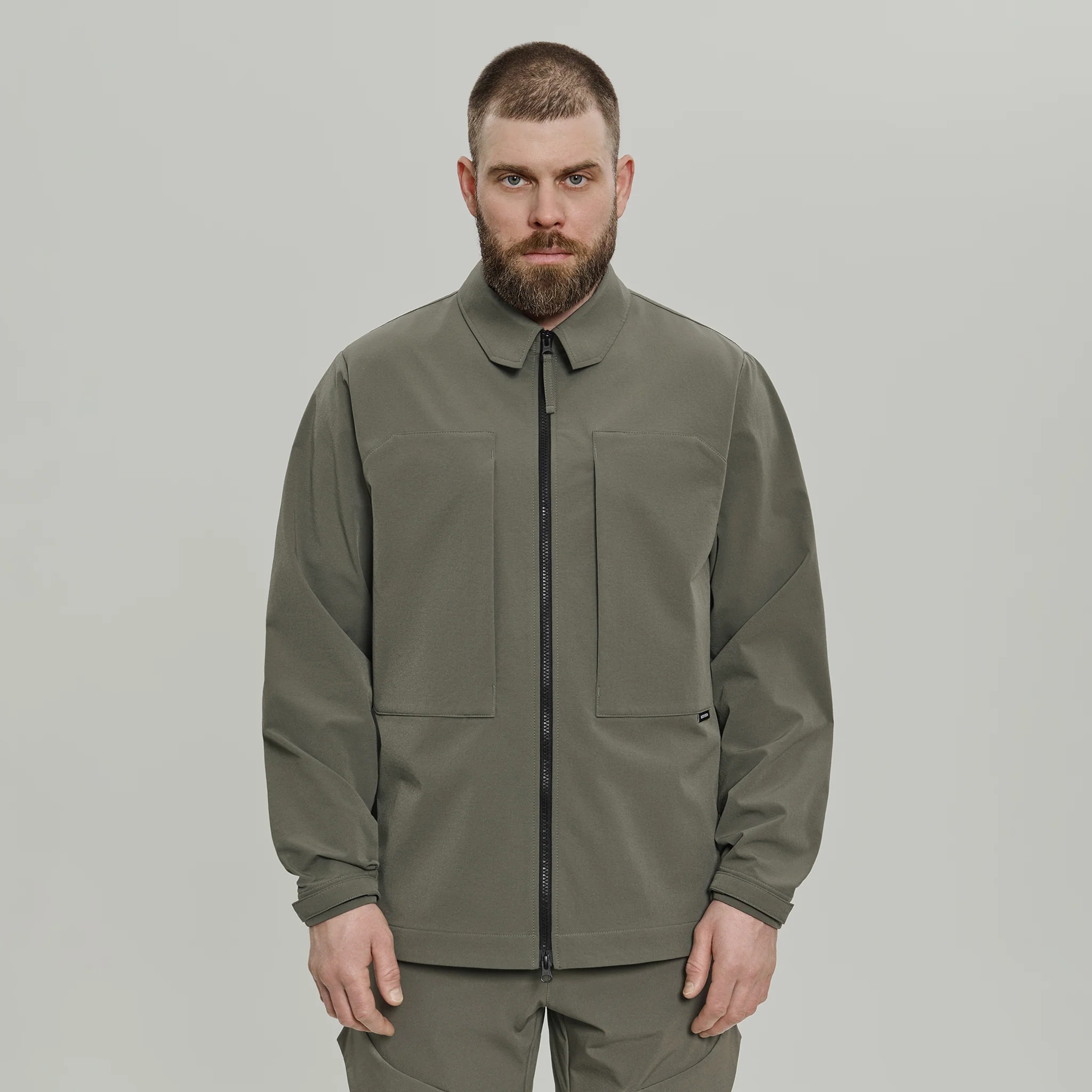 2 Pockets Angularity Shirt Gen.1 RD-2PANGLRTS_GEN.1 KHAKI - Image 2