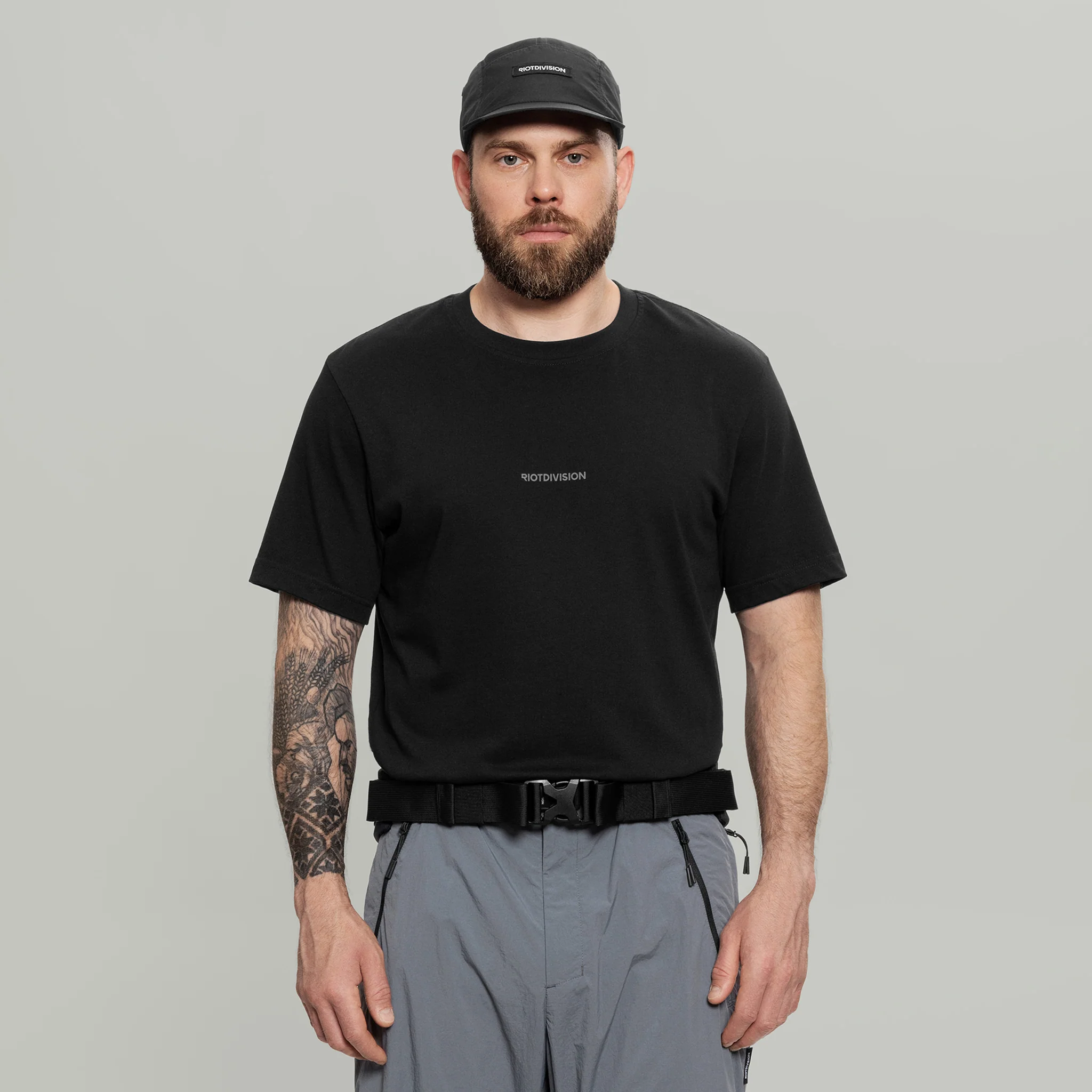 3CH0 2 Pockets Waist Bag Gen.1 RD-3CH02PWB_GEN.1 BLACK - Image 12