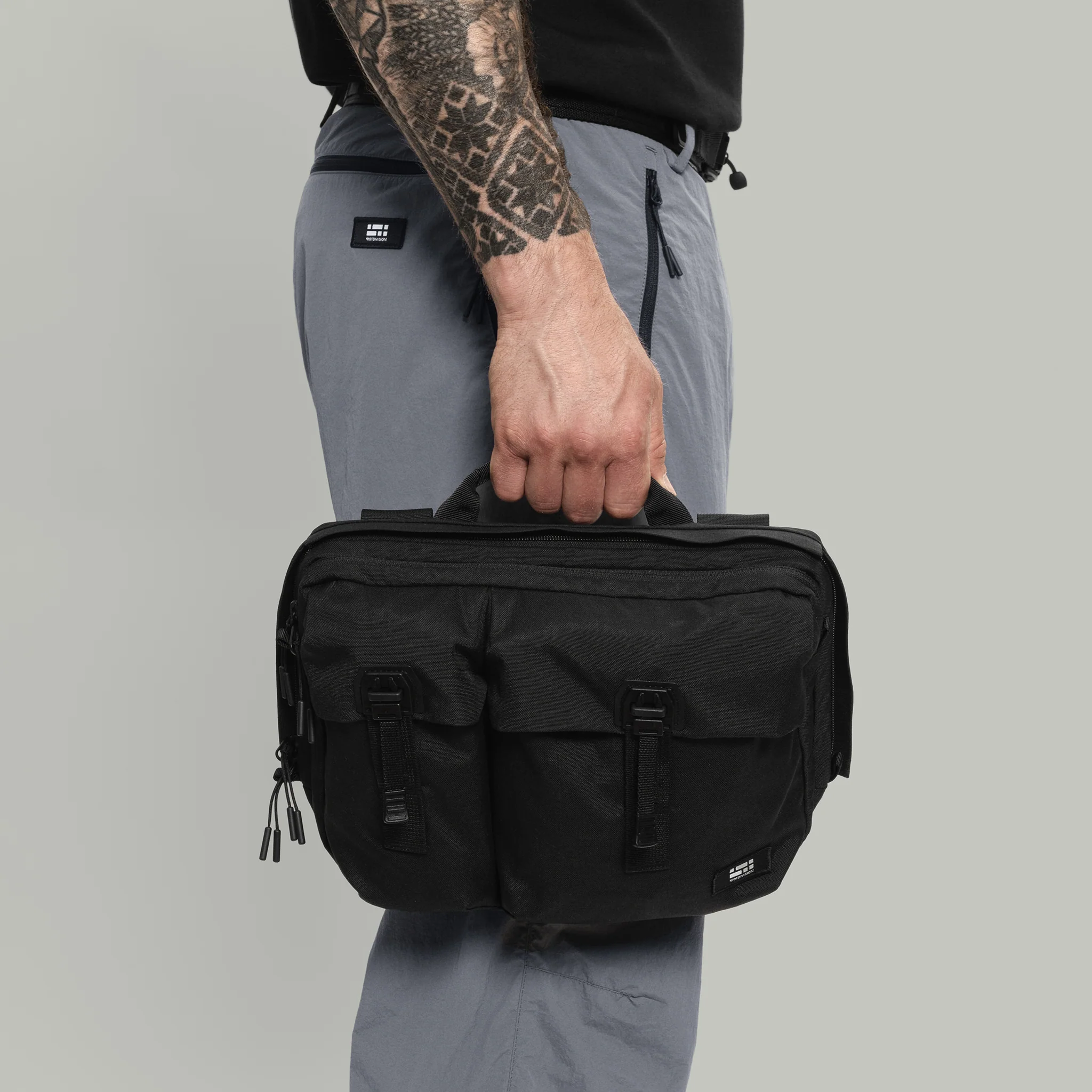 3CH0 2 Pockets Waist Bag Gen.1 RD-3CH02PWB_GEN.1 BLACK - Image 20