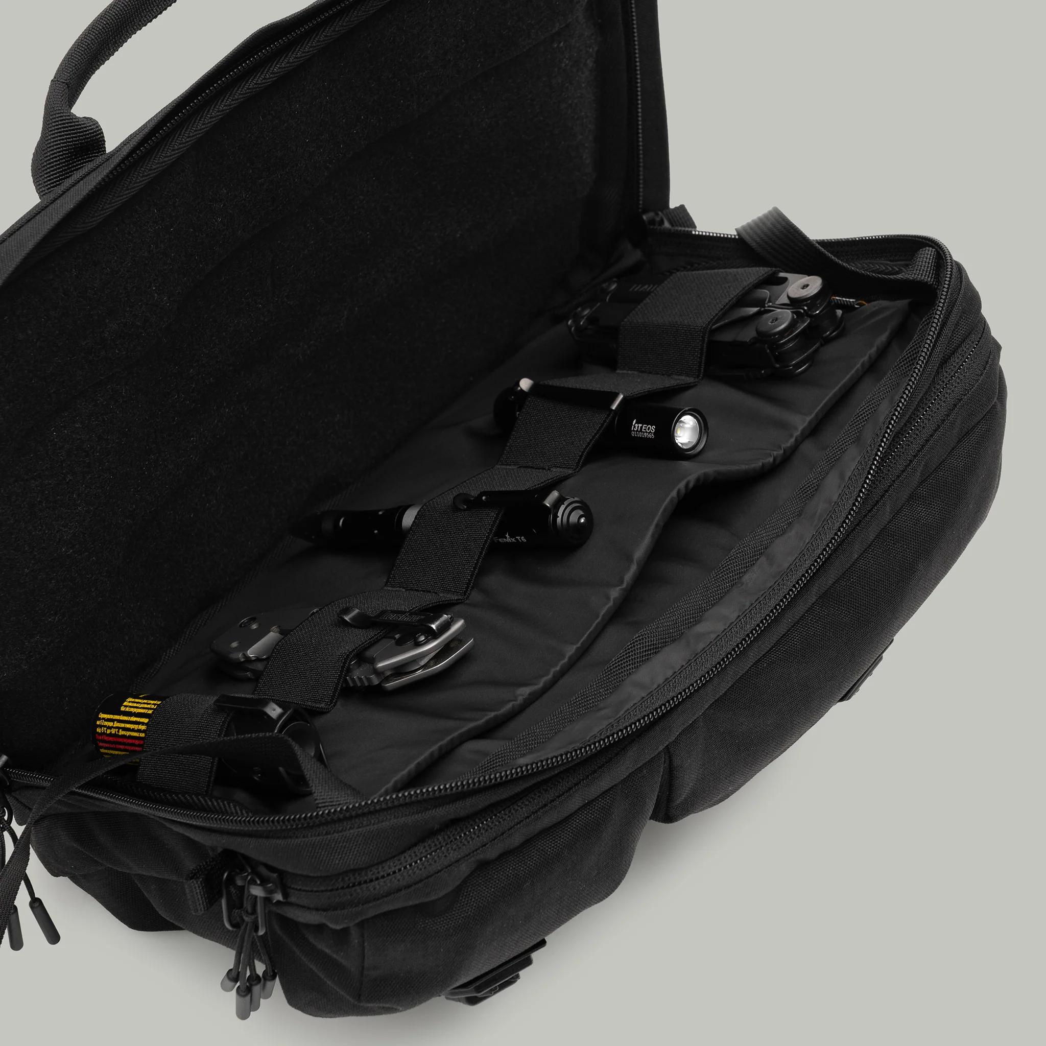 3CH0 2 Pockets Waist Bag Gen.1 RD-3CH02PWB_GEN.1 BLACK - Image 22