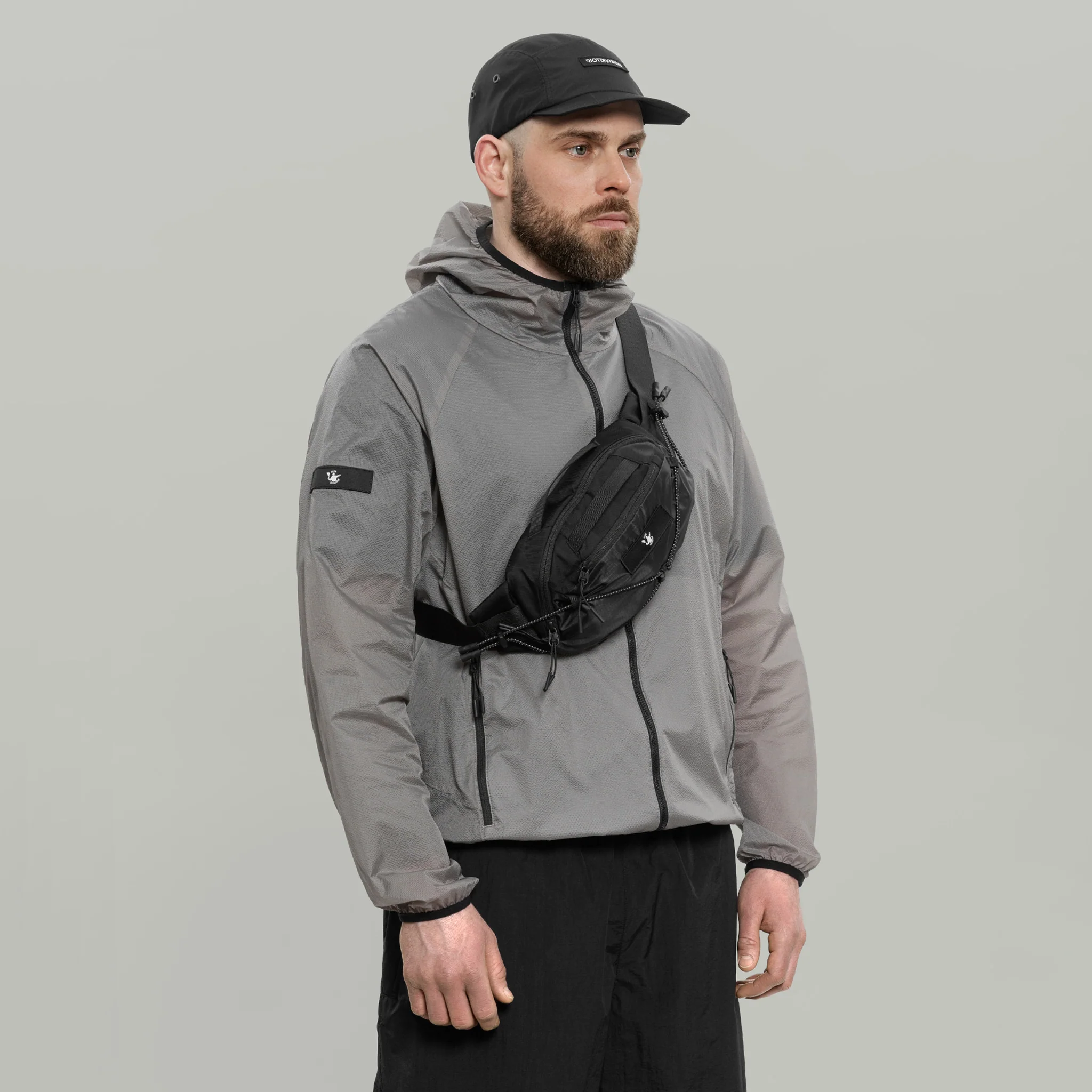 A31MUTH Waist Bag GEN.1 RD-A3MWBP_GEN.1 BLACK - Image 6