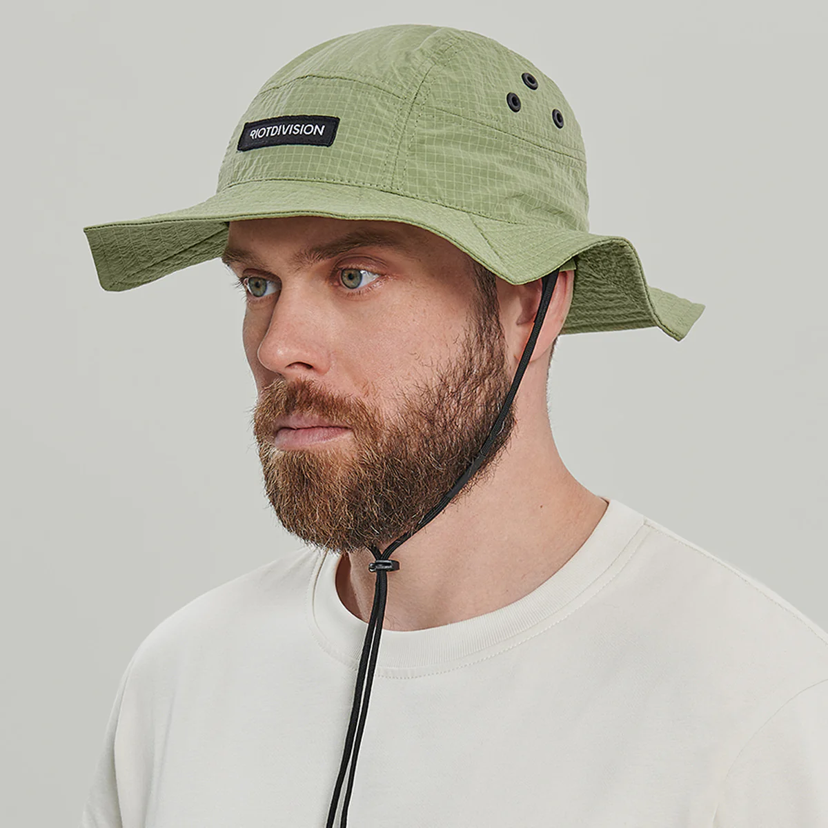 Angular Tactical Boonie Rip-Stop Nylon Hat RD-ATBRSNH GREEN - Image 3