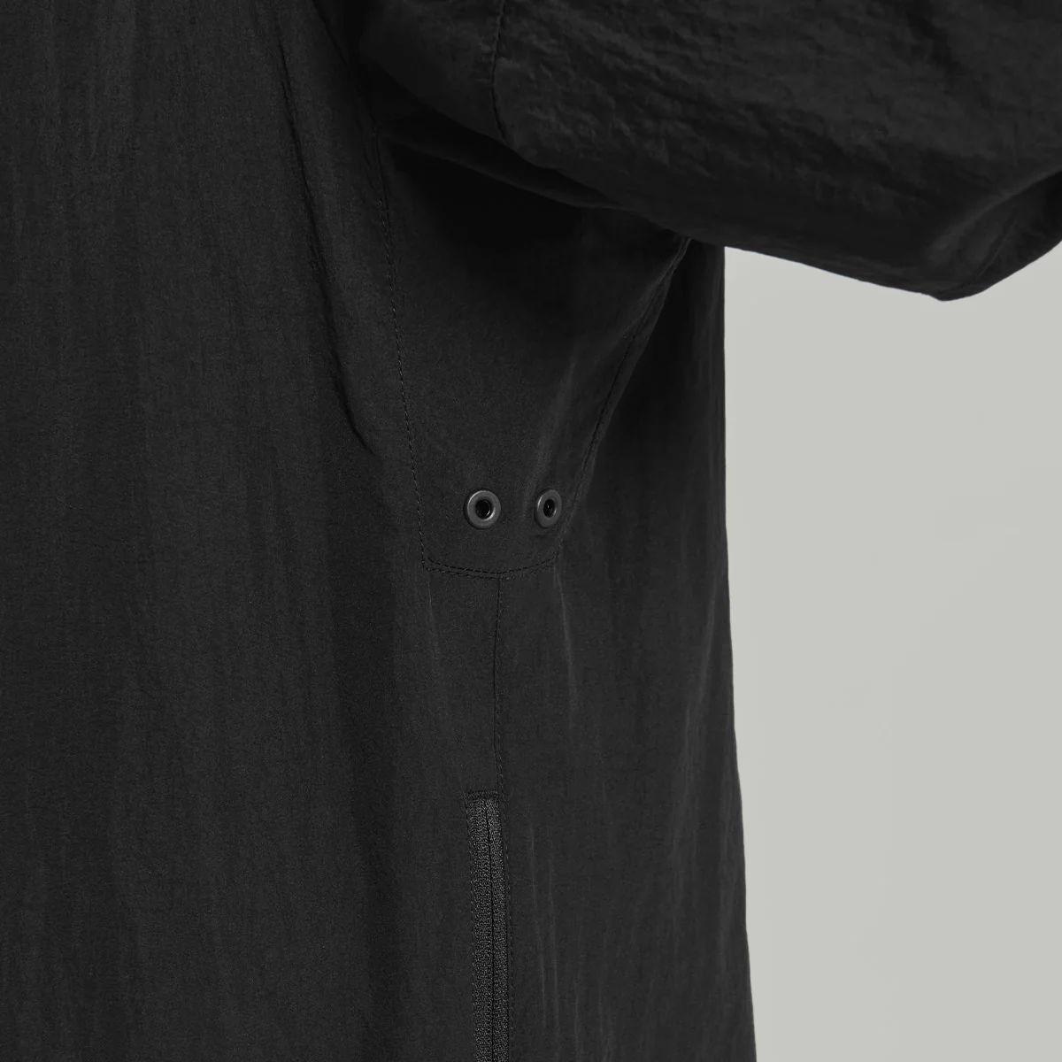 Chest Nylon Pocket Overshirt Gen.1 RD-CNPOVRSH_GEN.1 BLACK - Image 13