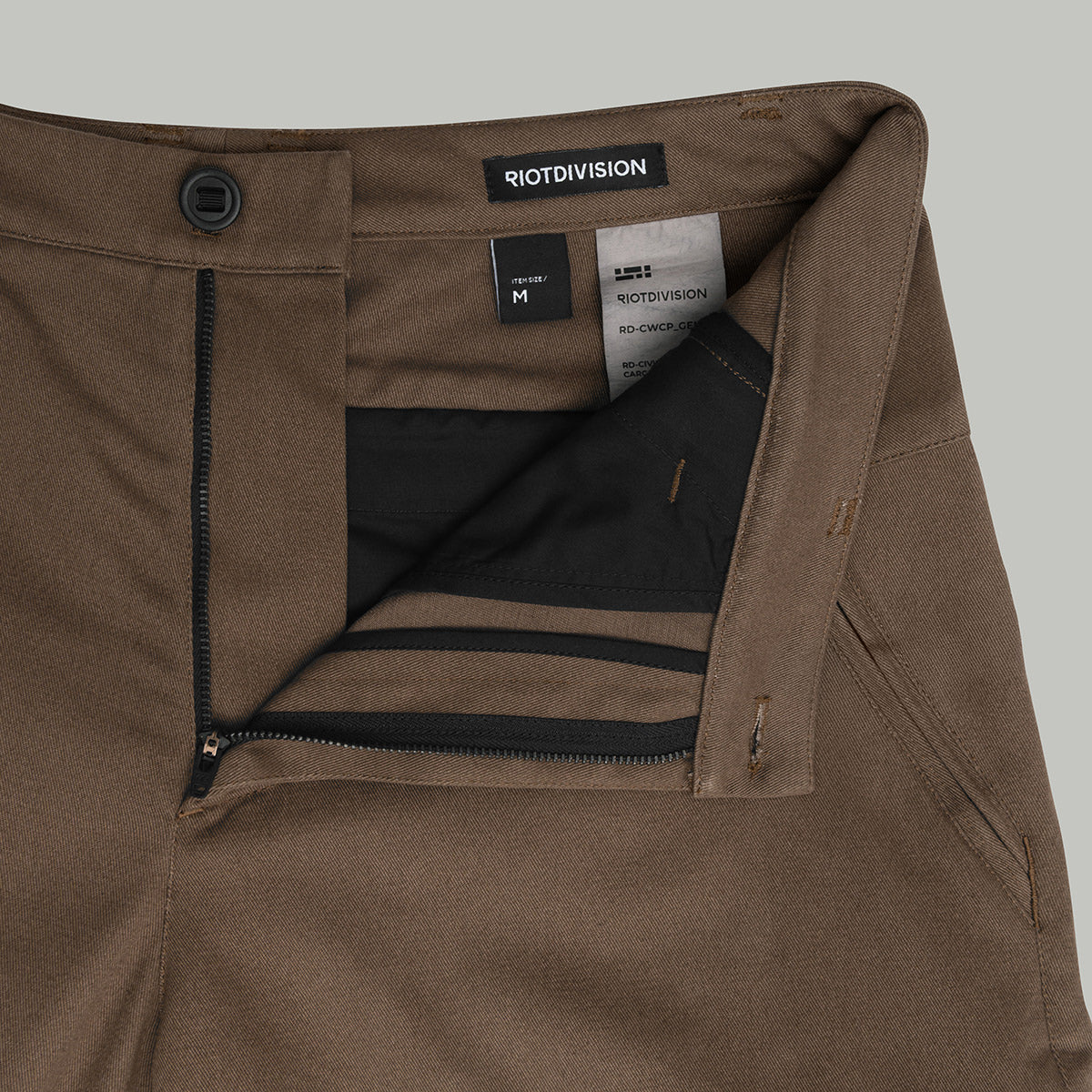 Civil Wide Cargo Cotton Pants Gen.1 RD-CWCCP_GEN.1 BROWN - Image 10