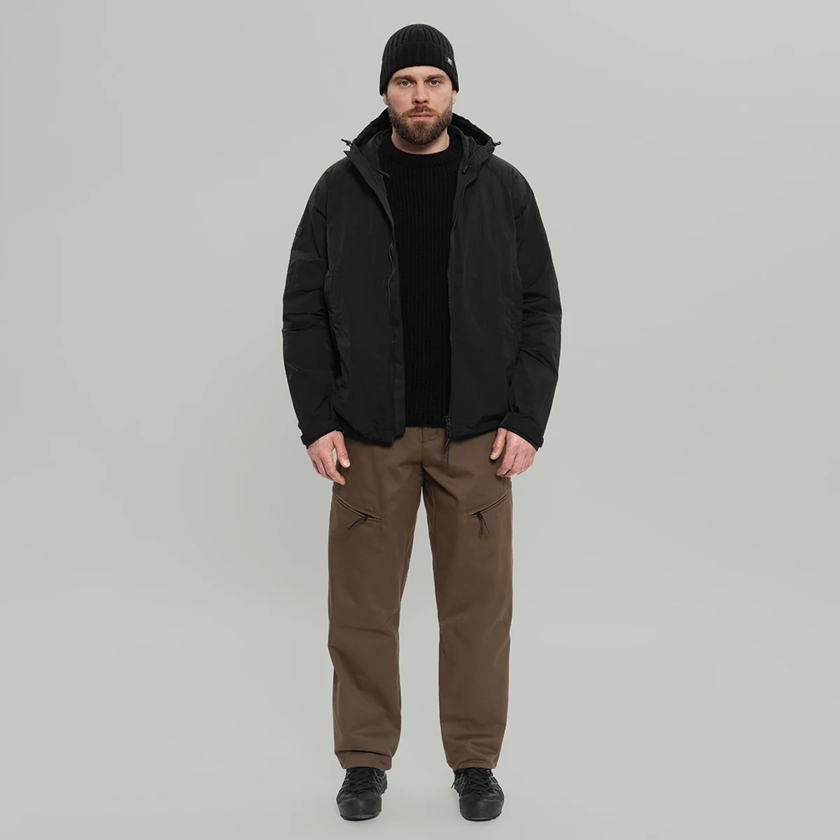 Civil Wide Cargo Cotton Pants Gen.1 RD-CWCCP_GEN.1 BROWN - Image 5