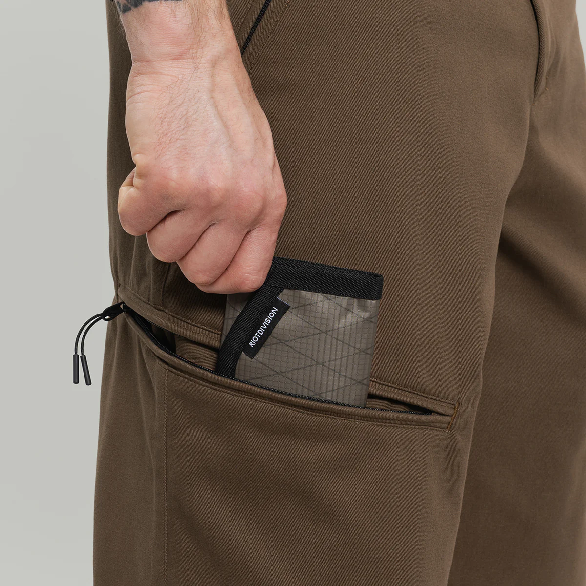 Civil Wide Cargo Cotton Pants Gen.1 RD-CWCCP_GEN.1 BROWN - Image 8
