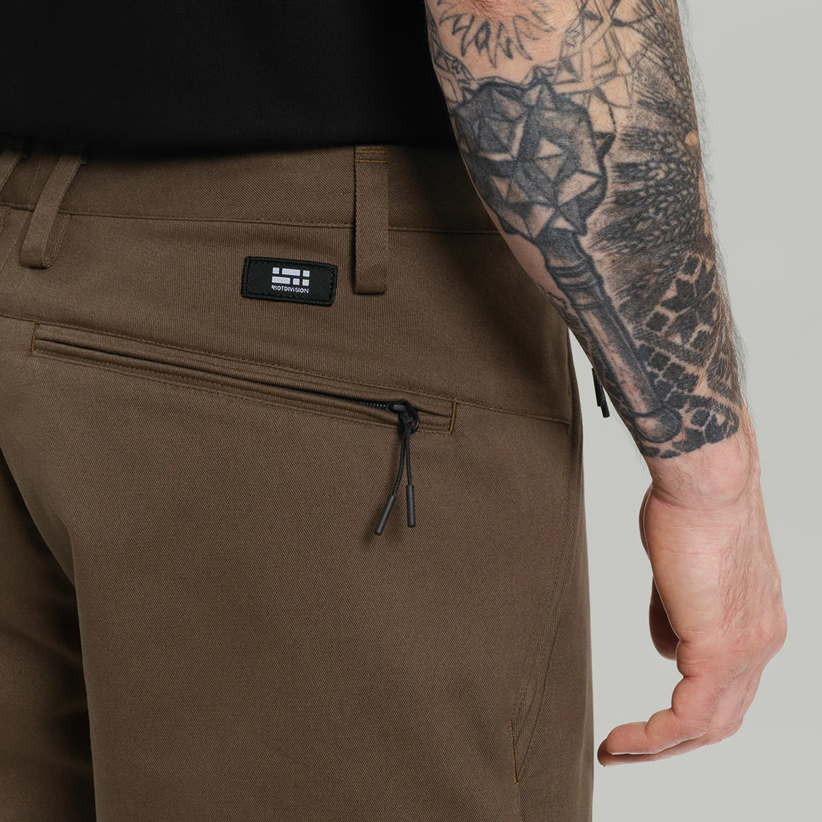 Civil Wide Cargo Cotton Pants Gen.1 RD-CWCCP_GEN.1 BROWN - Image 9