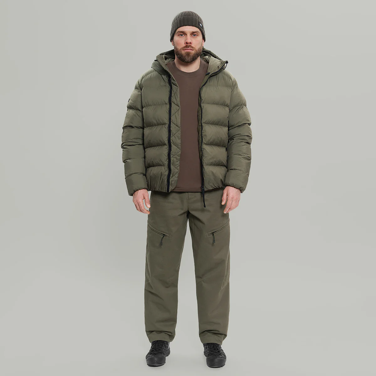 Civil Wide Cargo Cotton Pants Gen.1 RD-CWCCP_GEN.1 KHAKI - Image 5