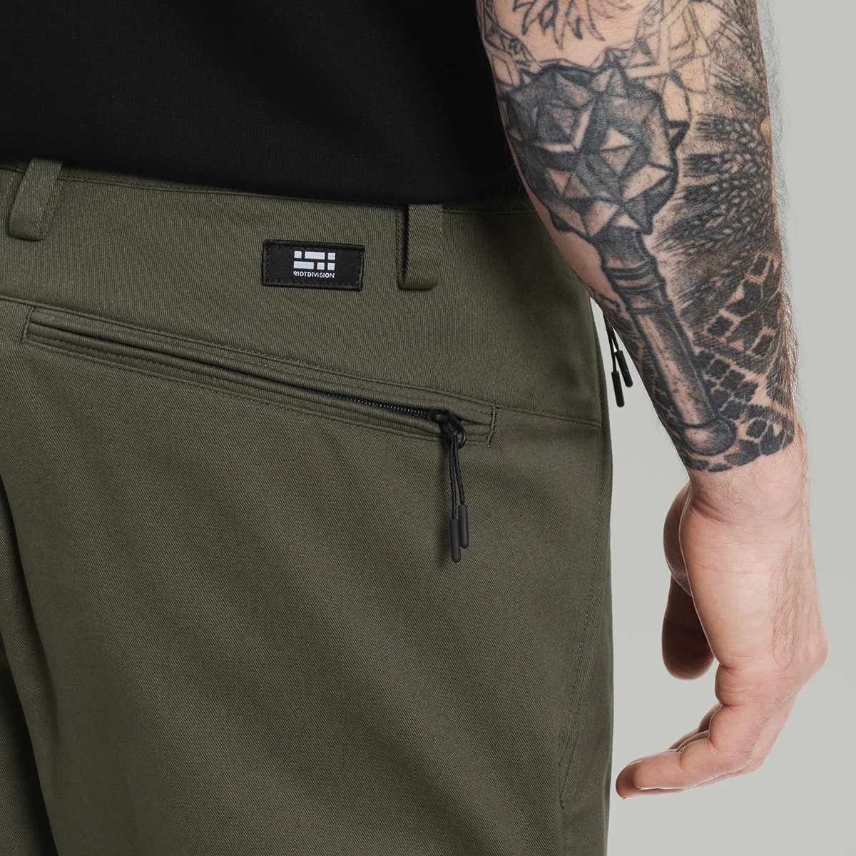 Civil Wide Cargo Cotton Pants Gen.1 RD-CWCCP_GEN.1 KHAKI - Image 9