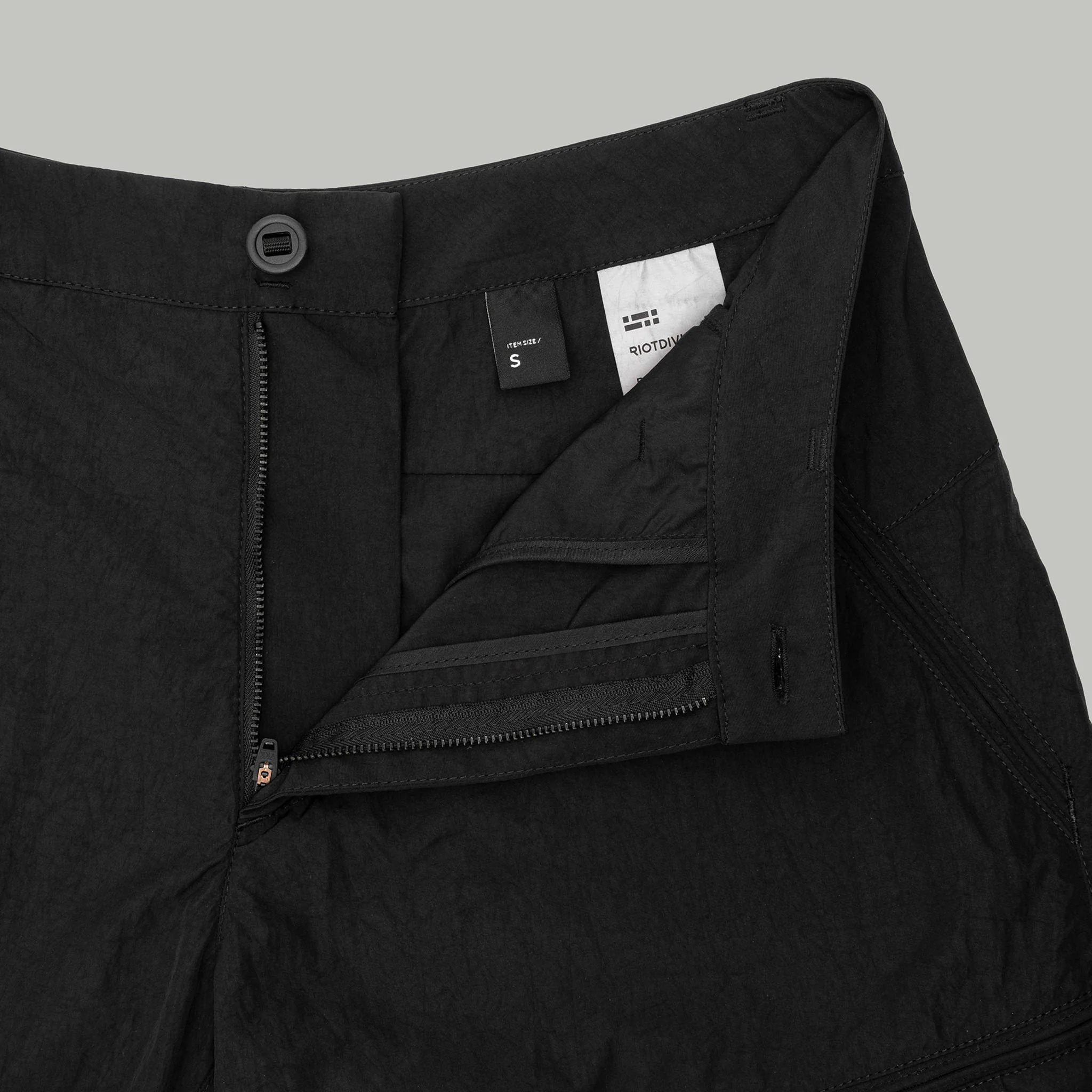 Civil Wide Cargo Shorts Gen.1 RD-CWCS_GEN.1 (SS26) BLACK - Image 11