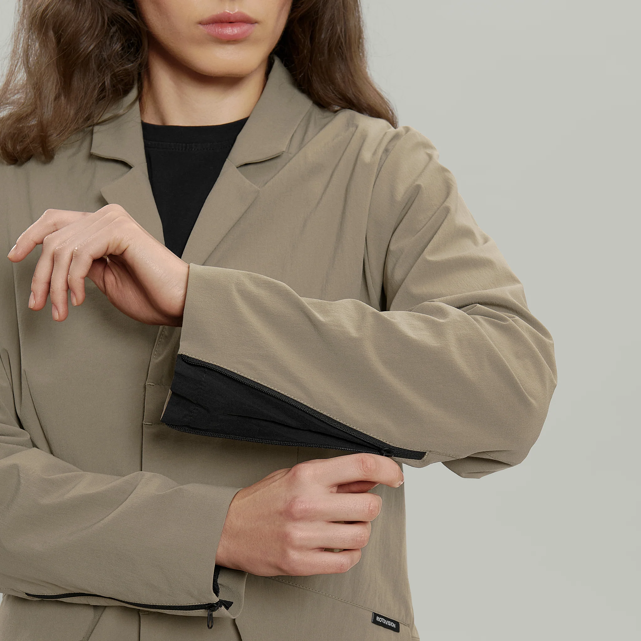 Civil Women Blazer Gen.2 RD-CWB_GEN.2 (SS26) BEIGE - Image 7