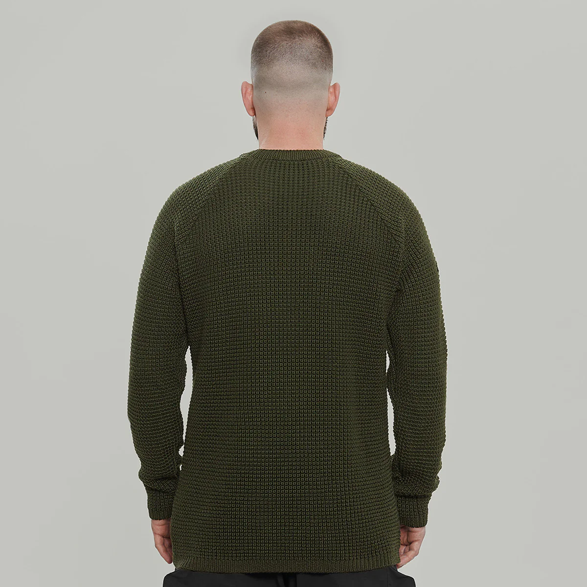 Common Wool Sweater Gen.1 RD-CMNWS_GEN.1 KHAKI - Image 4