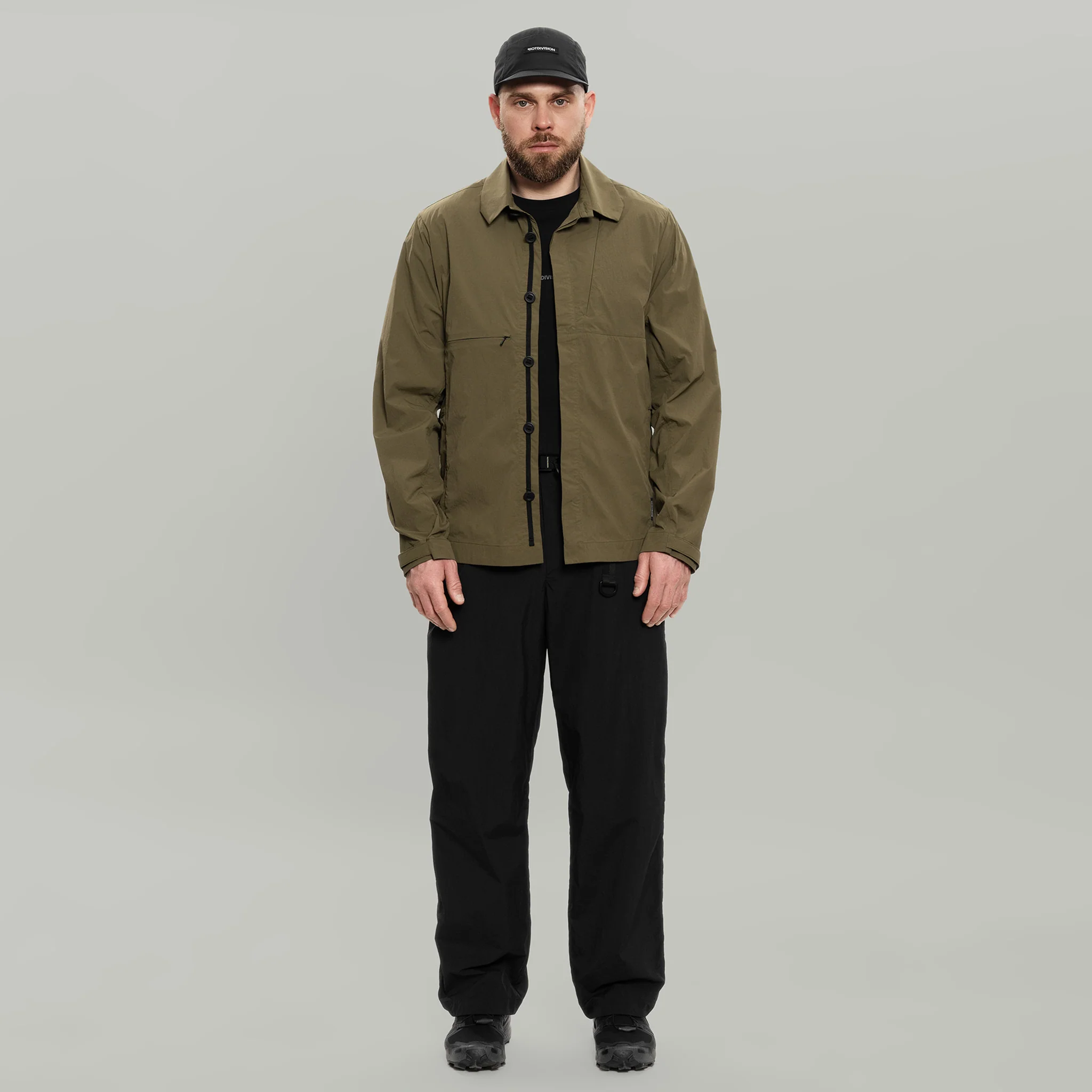 Diagonal Chest Pocket Civil Shirt Gen.1 RD-DGNLCPCS_GEN.1 KHAKI - Image 5