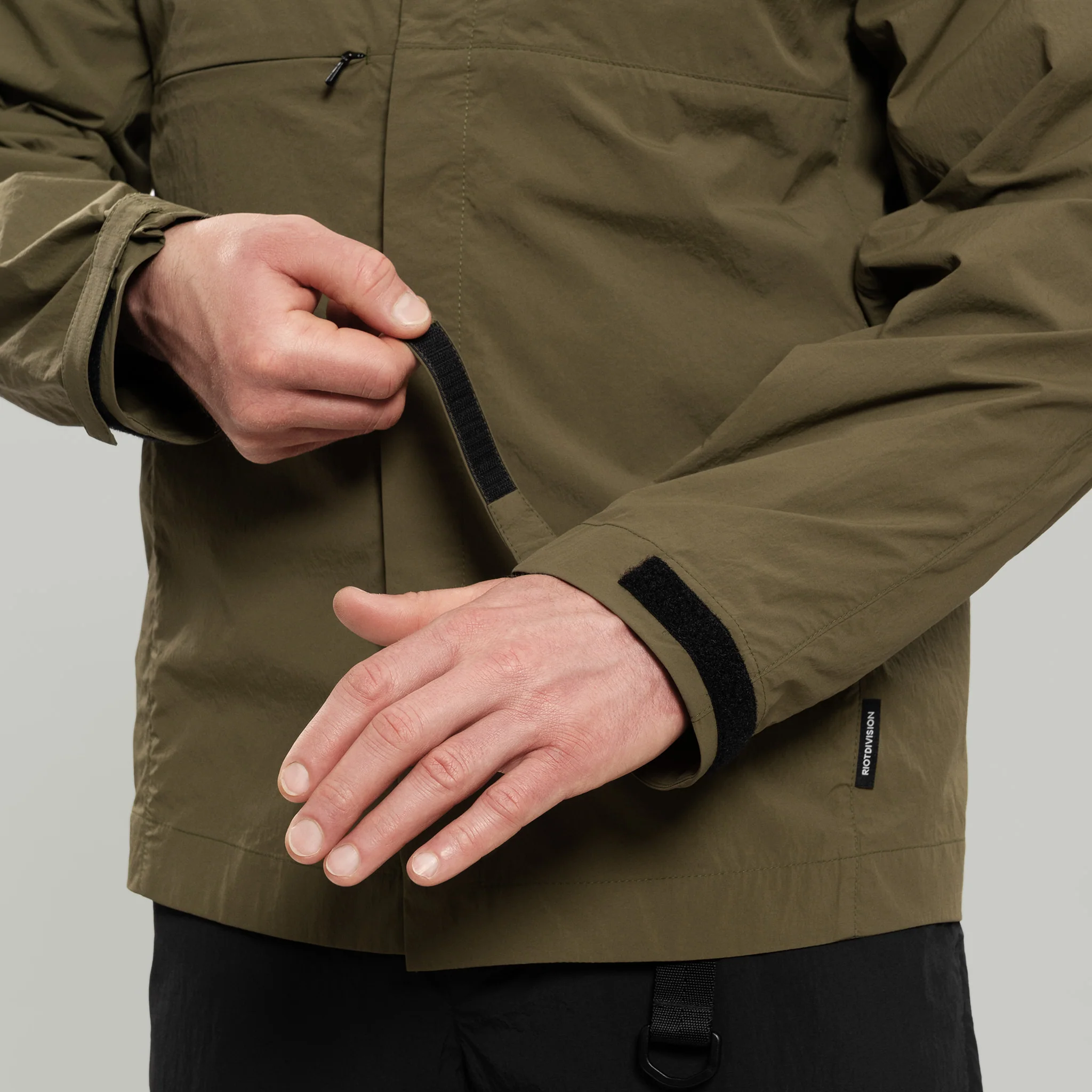 Diagonal Chest Pocket Civil Shirt Gen.1 RD-DGNLCPCS_GEN.1 KHAKI - Image 9