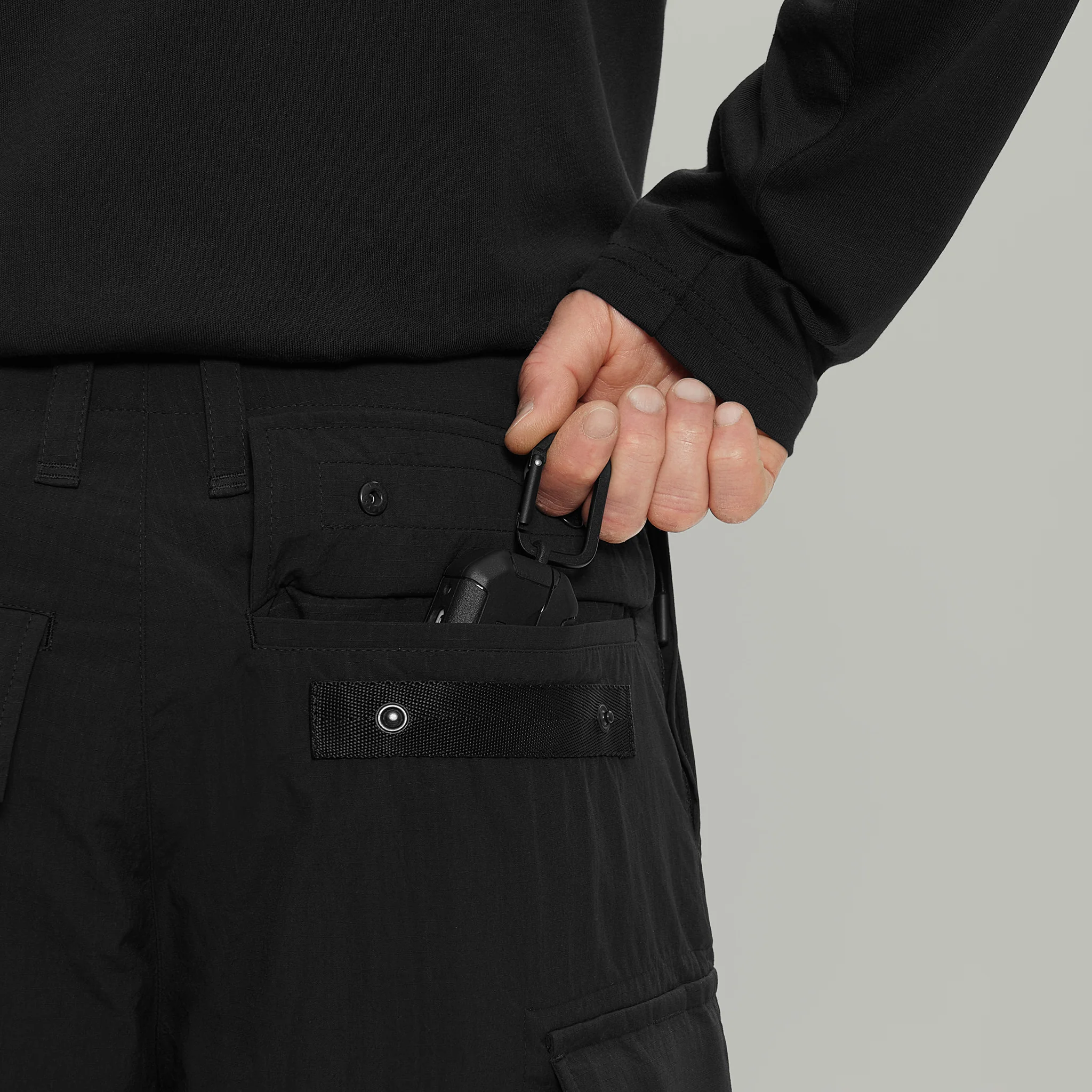 Field Cargo Shorts Gen.1 RD-FLDCS_GEN.1 (SS26) BLACK - Image 10