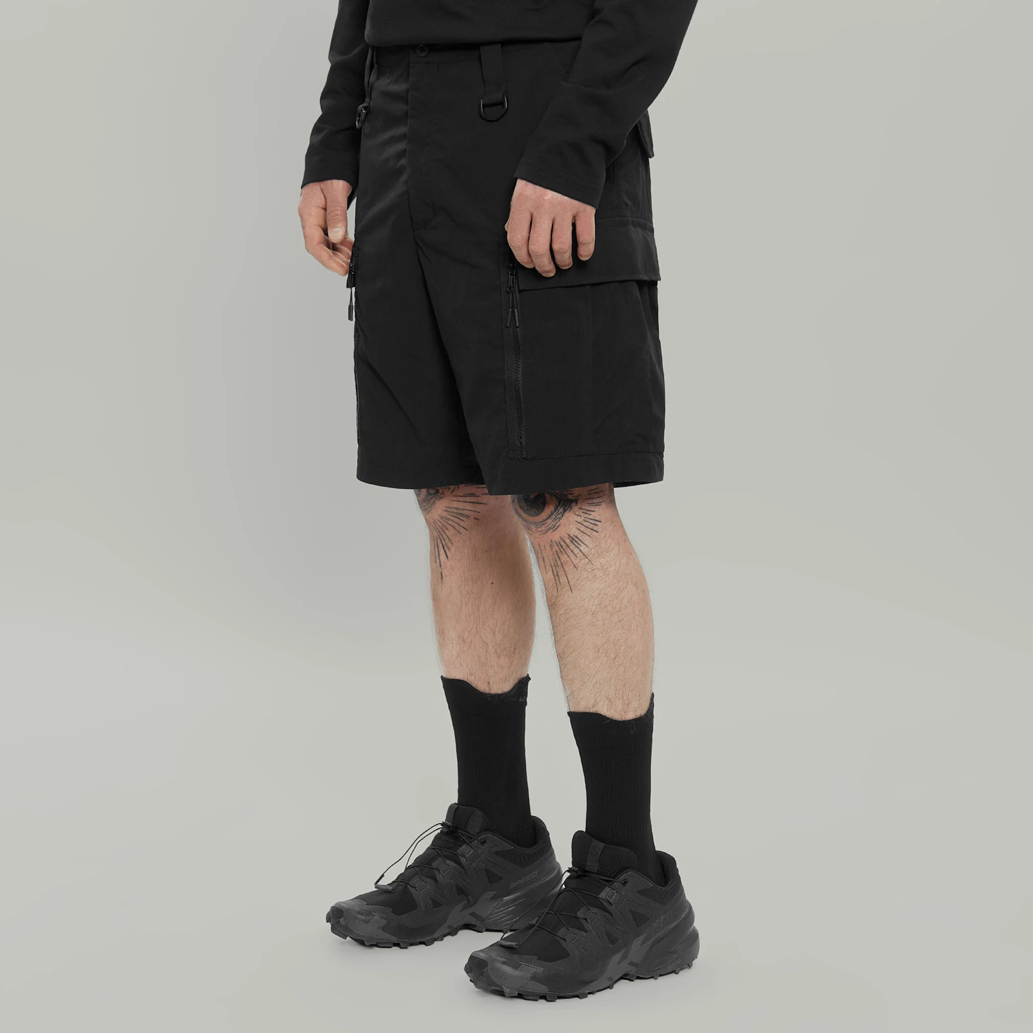 Field Cargo Shorts Gen.1 RD-FLDCS_GEN.1 (SS26) BLACK - Image 3