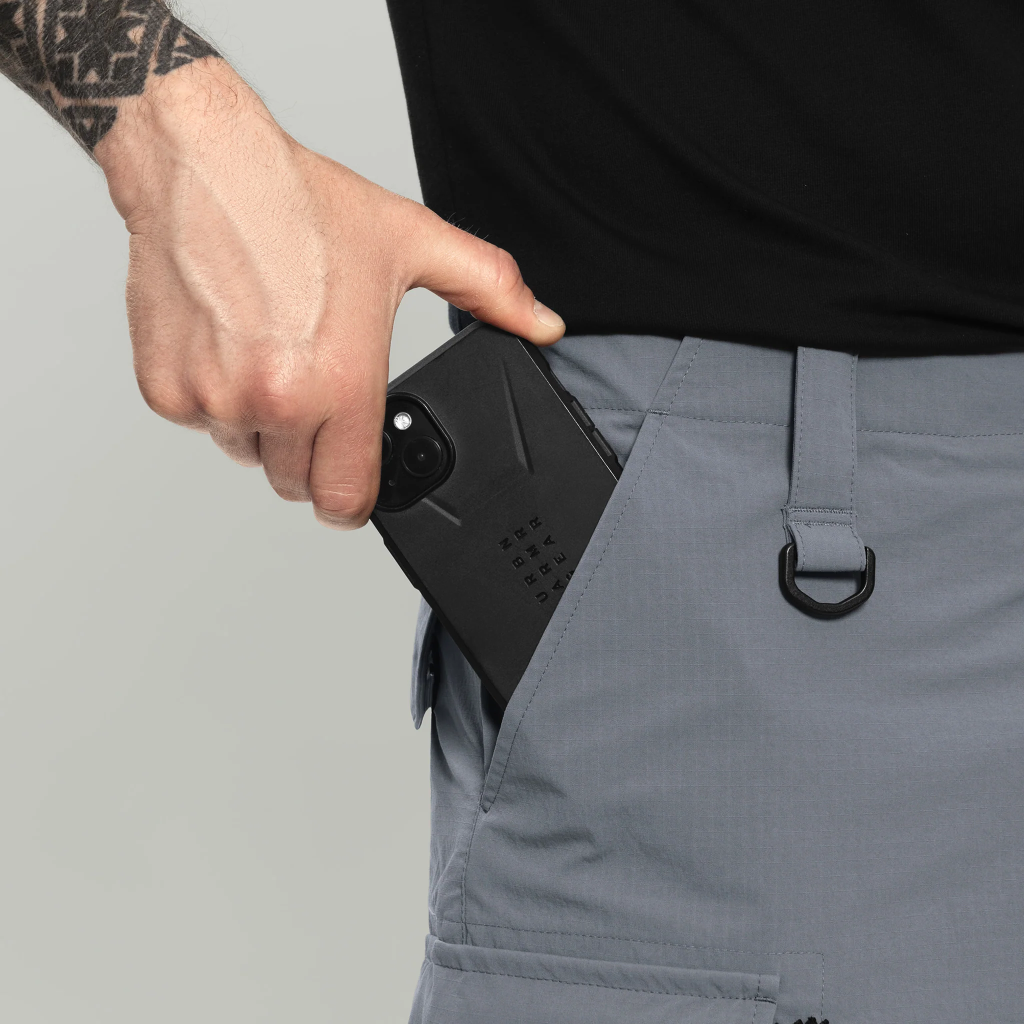 Field Cargo Shorts Gen.1 RD-FLDCS_GEN.1 (SS26) GREY - Image 7