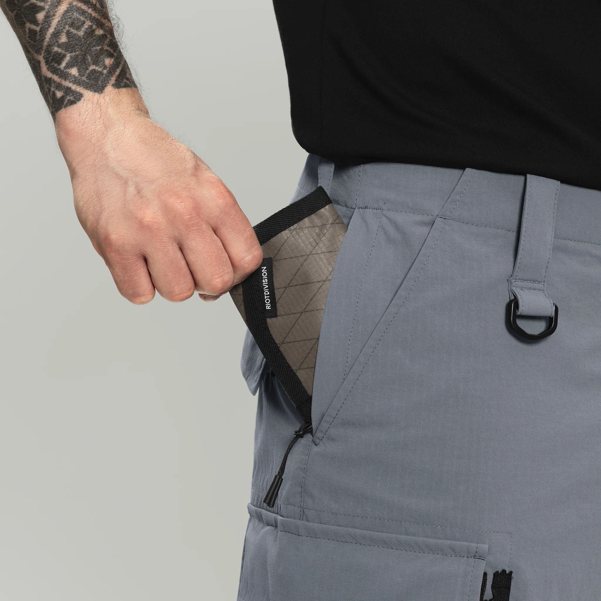 Field Cargo Shorts Gen.1 RD-FLDCS_GEN.1 (SS26) GREY - Image 8