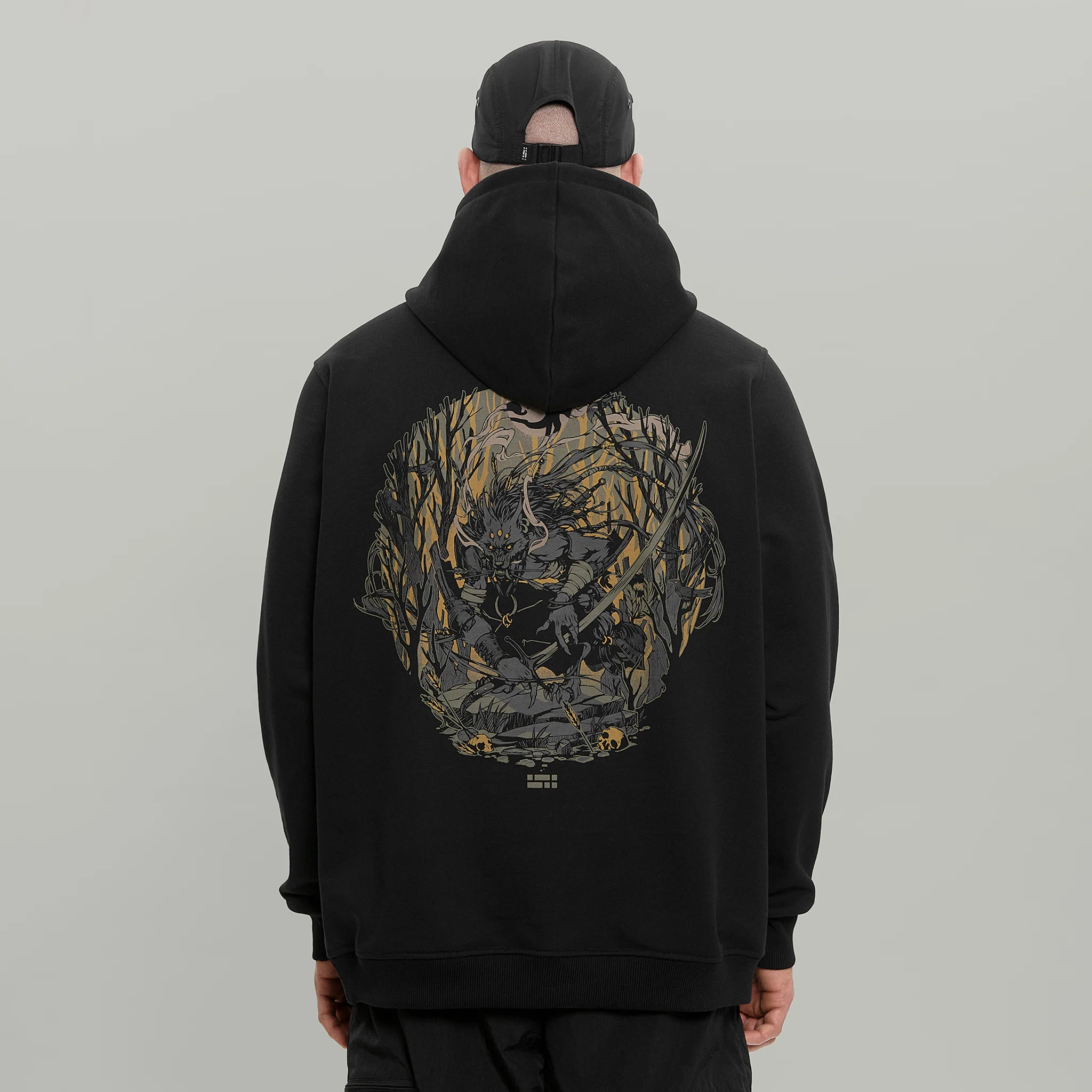 Forest Keeper Hoodie RD-FTKPH BLACK - Image 4