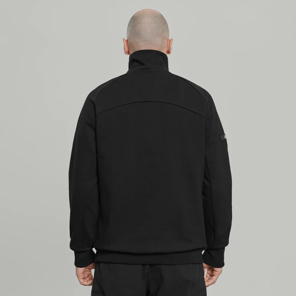 Half Zip Sweatshirt Gen.1 RD-HLFZPSS_GEN.1 BLACK - Image 4