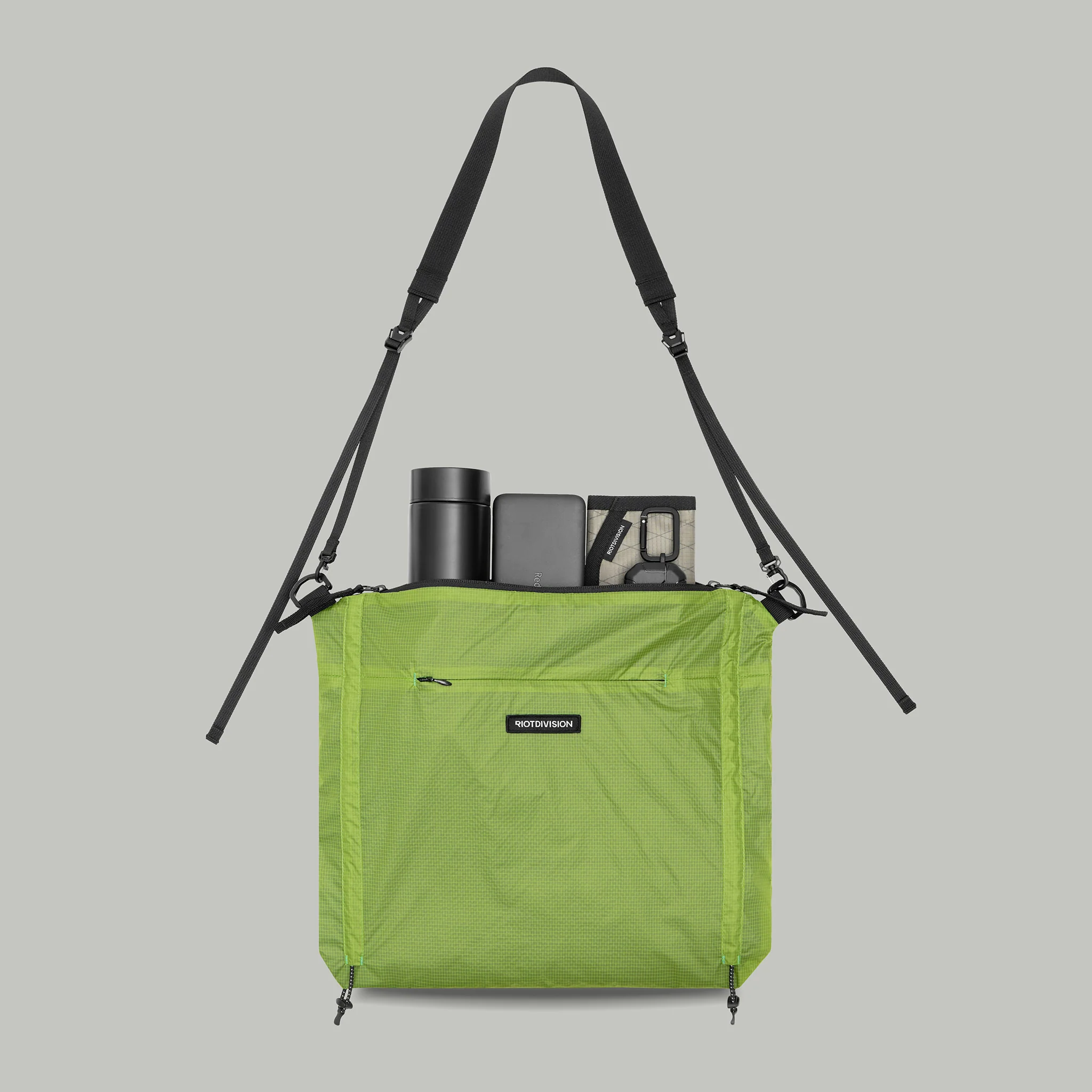 Lightweight Adjustable Length Bag Gen.1 RD-LALB_GEN.1 (SS26) GREEN - Image 3