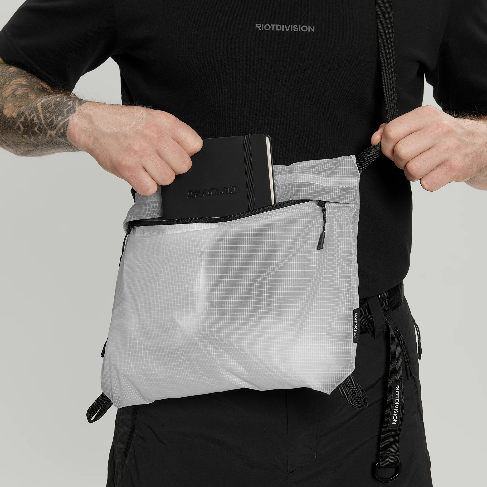 Lightweight Musette Packable Bag Gen.1 RD-LGHTMPB_GEN.1 (SS26) WHITE - Image 11