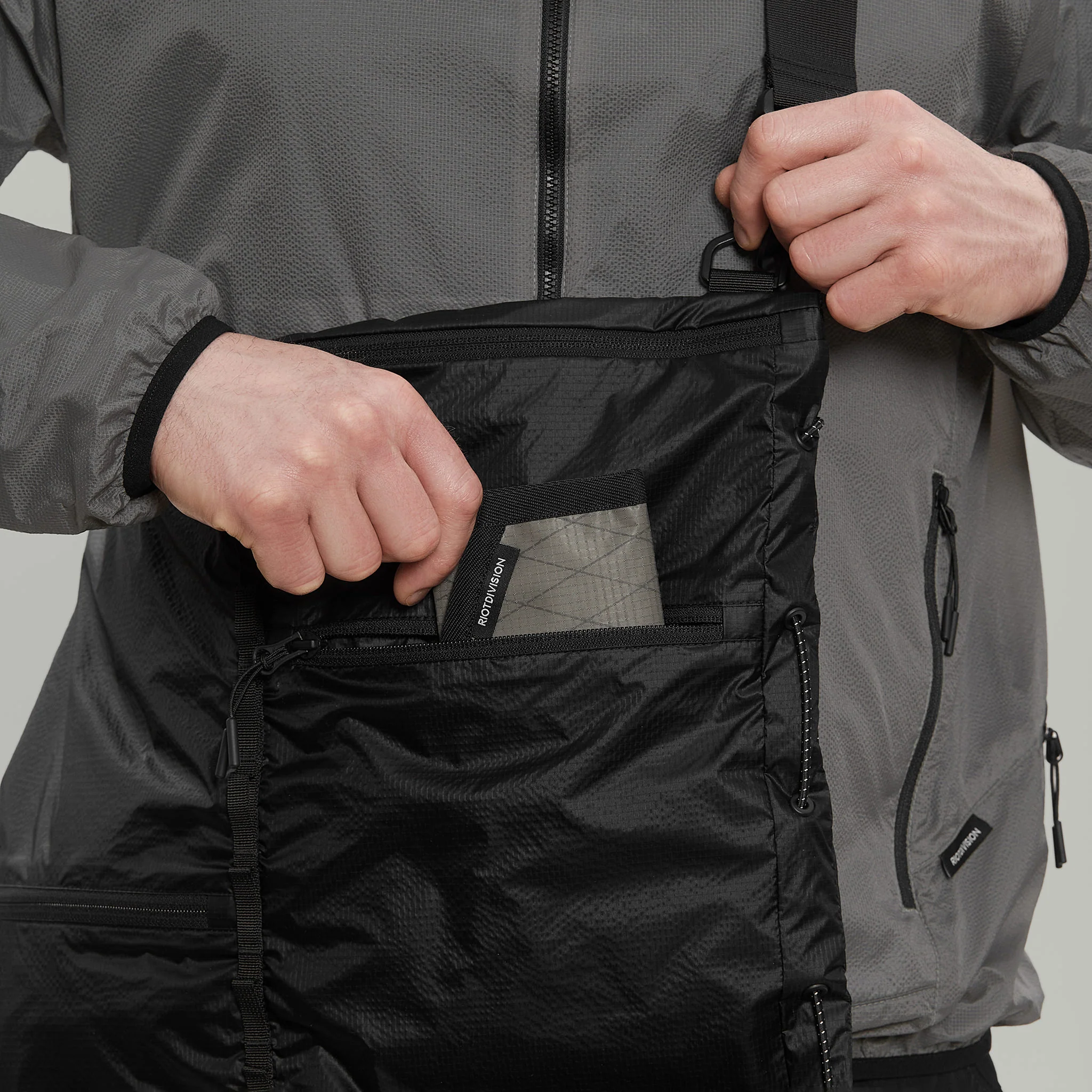 Lightweight Nylon Tote Bag Gen.1 RD-LNTB_GEN.1 BLACK - Image 11