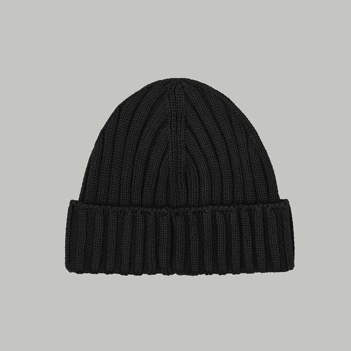Merino Beanie Hat RD Logo RD-MRNBHRDL BLACK - Image 5