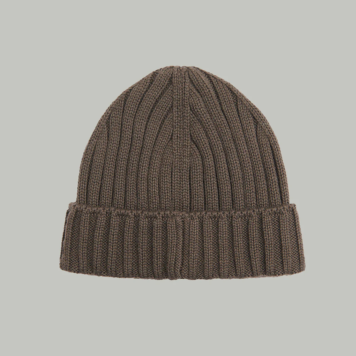 Merino Beanie Hat RD Logo RD-MRNBHRDL KHAKI - Image 5