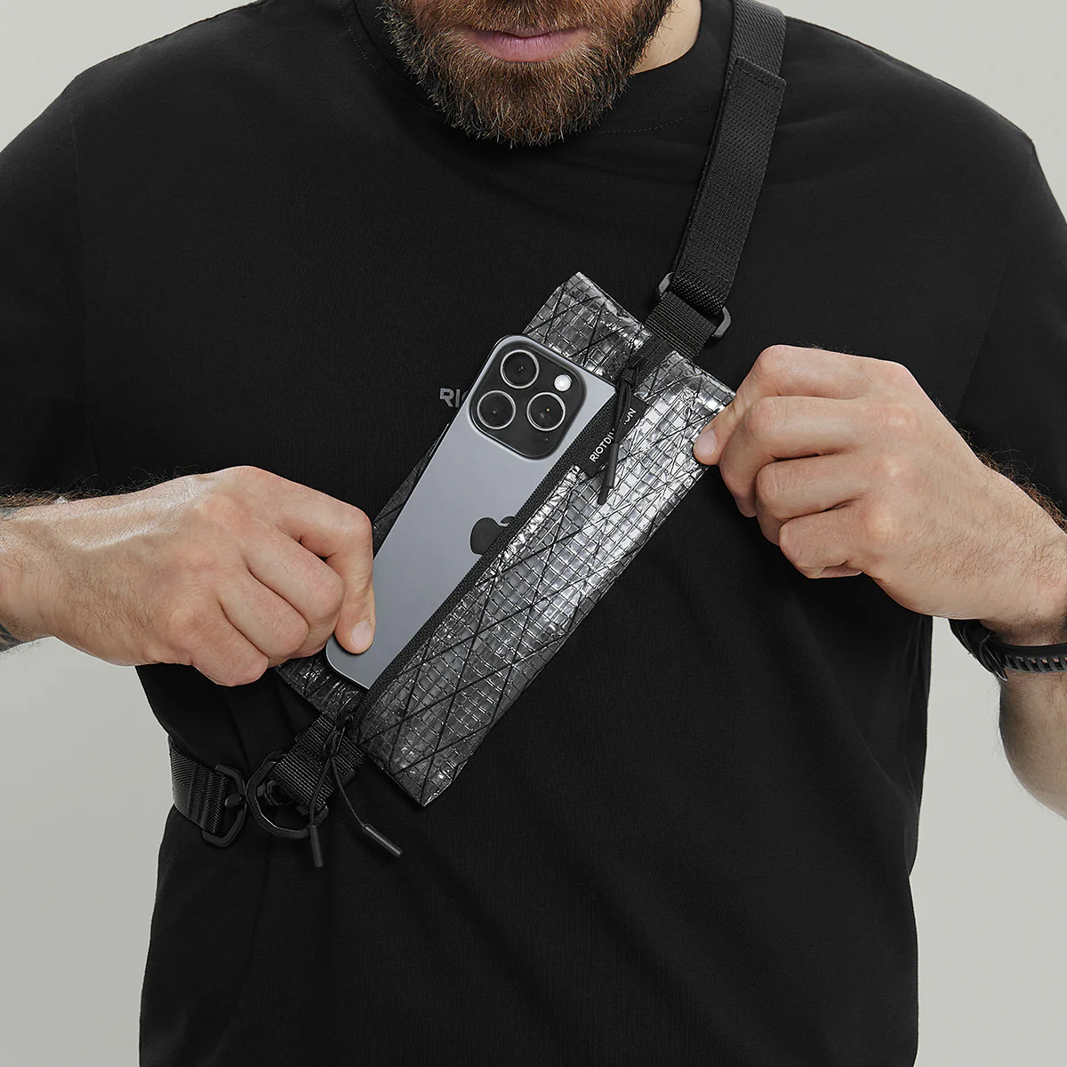 Third Dimension Pouch Gen.1 RD-THRDDP_GEN.1 TRANSPARENT BLACK - Image 17