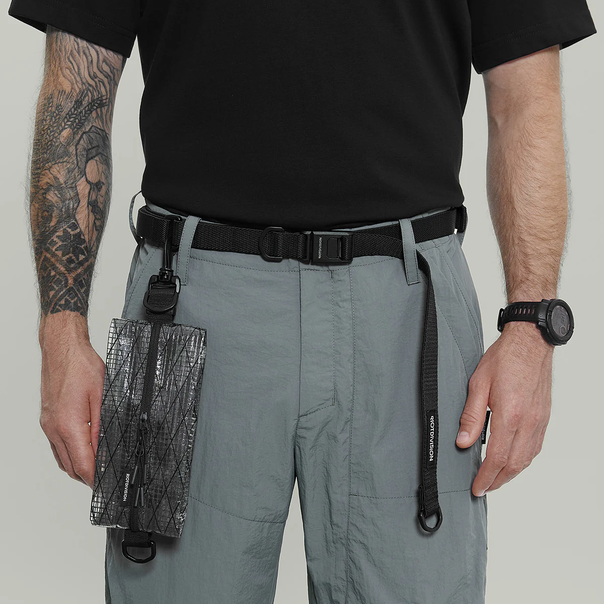 Third Dimension Pouch Gen.1 RD-THRDDP_GEN.1 TRANSPARENT BLACK - Image 6