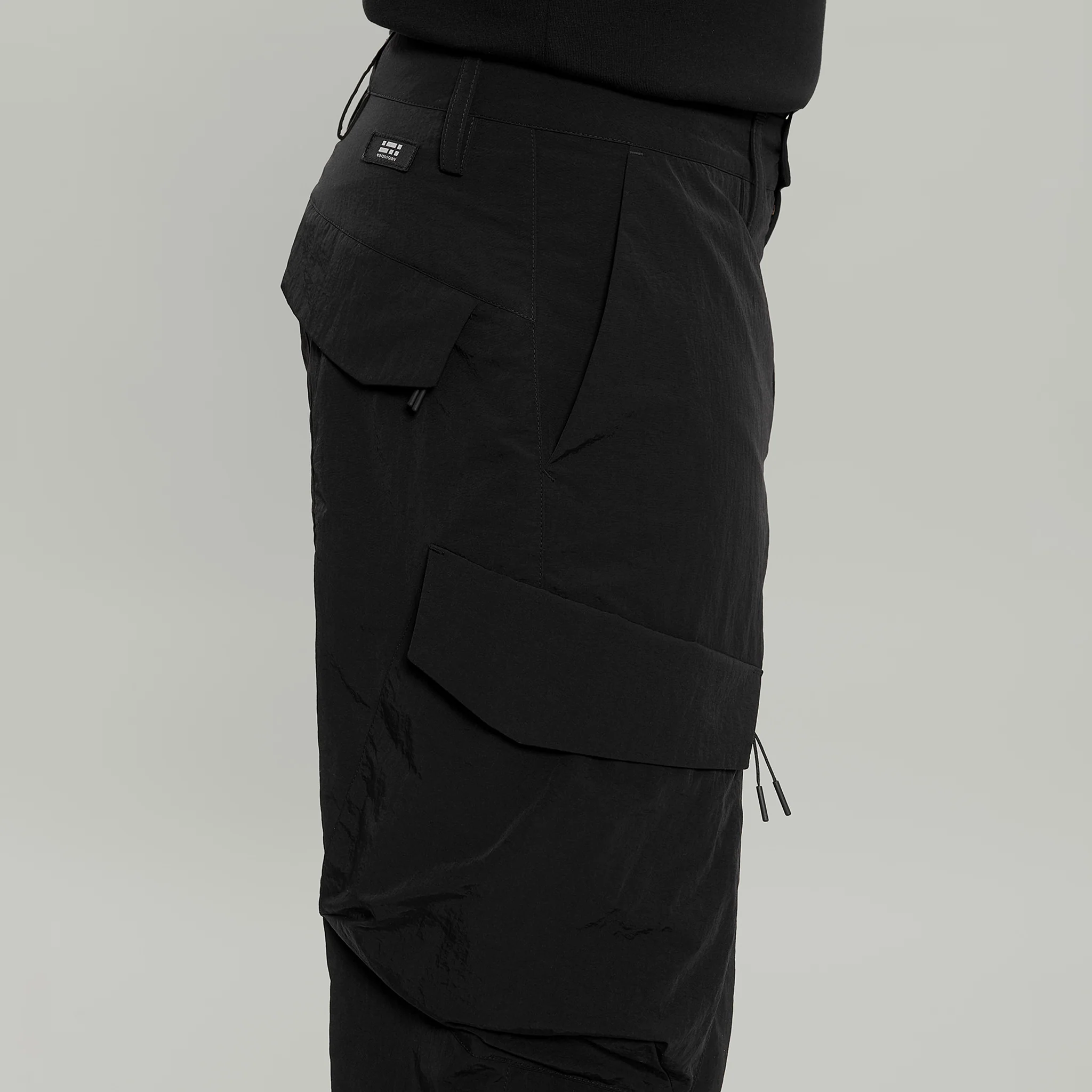 Wide Descent Cargo Pants Gen.1 RD-WDCP_GEN.1 (SS26) BLACK - Image 6