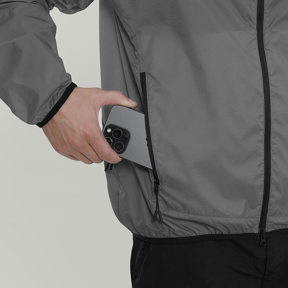 Zero Gravity Packable Jacket Gen.2 RD-ZGPJ_GEN.2 GREY - Image 15