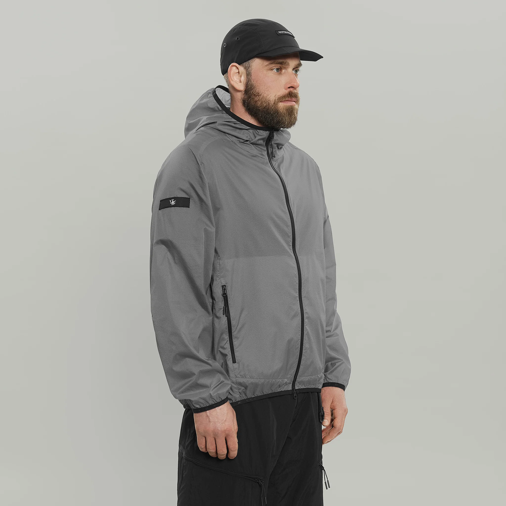 Zero Gravity Packable Jacket Gen.3 RD-ZGPJ_GEN.3 GREY - Image 4
